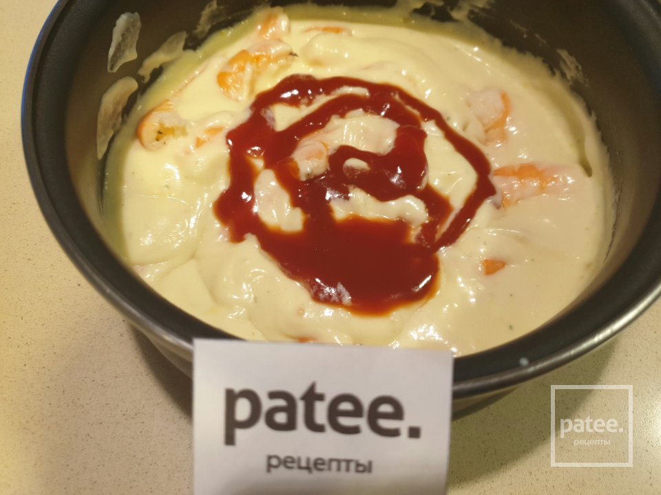 Рис с креветками в соусе бешамель - Шаг 11