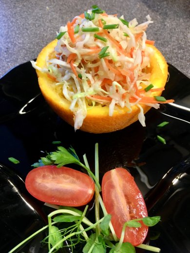 Маринованная капуста в апельсине 🍊 - Шаг 3