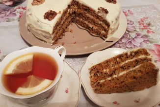 Морковный торт