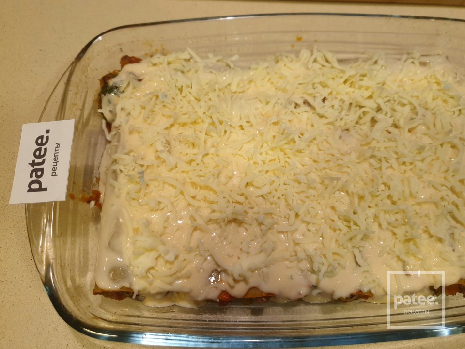 Канелоне с начинкой из брокколи и шампиньонов - Шаг 16