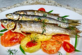 Как приготовить кефаль в духовке с овощами