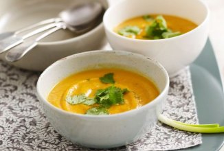 Суп молочный с яблоками