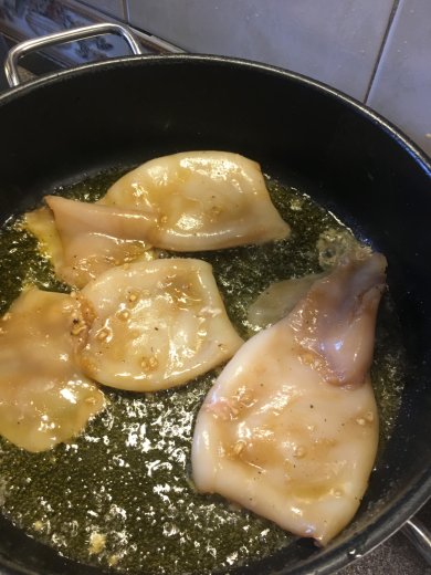 Быстрые, сочные, нежные кальмары🦑🦑🦑 - Шаг 4