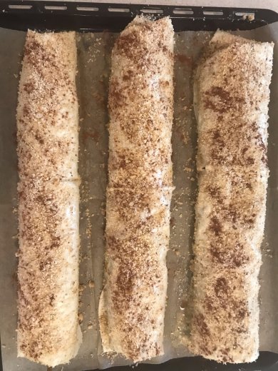 Яблочный🍎 штрудель из лаваша🥖 - Шаг 15