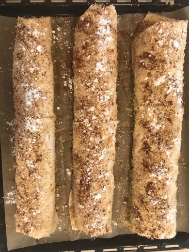 Яблочный🍎 штрудель из лаваша🥖 - Шаг 16