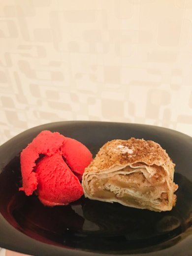 Яблочный🍎 штрудель из лаваша🥖 - Шаг 17