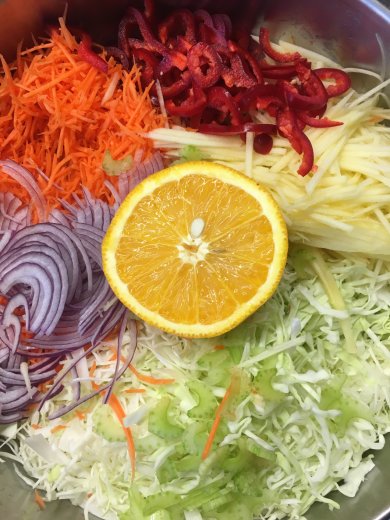 Коулслоу по-новому - Шаг 2