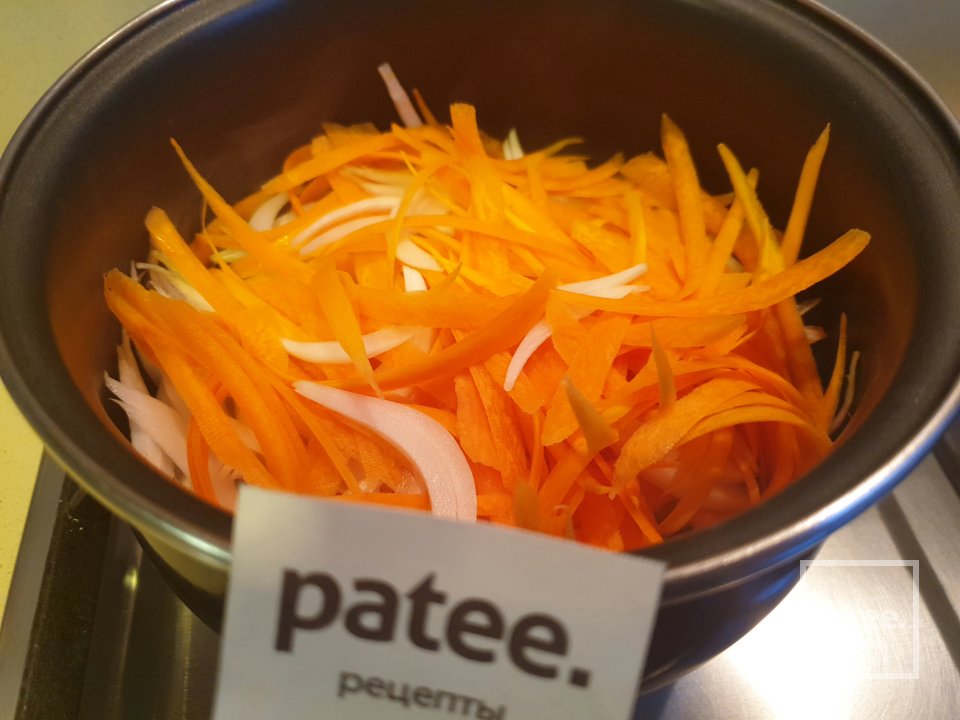 Филе трески с грибами и спаржей - Шаг 3