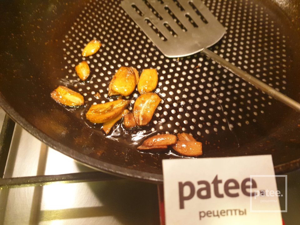 Филе трески с грибами и спаржей - Шаг 10