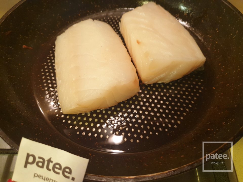 Филе трески с грибами и спаржей - Шаг 11