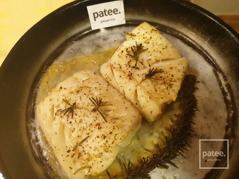 Филе трески с грибами и спаржей - Шаг 14