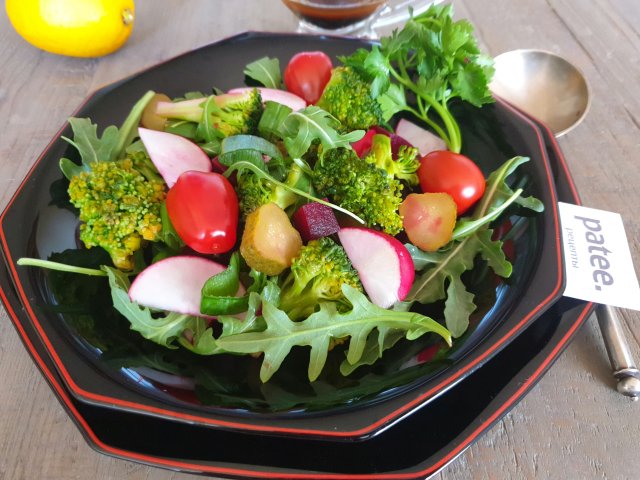 Салат овощной витаминный со свёклой