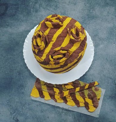 Фантастический торт Праздник - Шаг 2