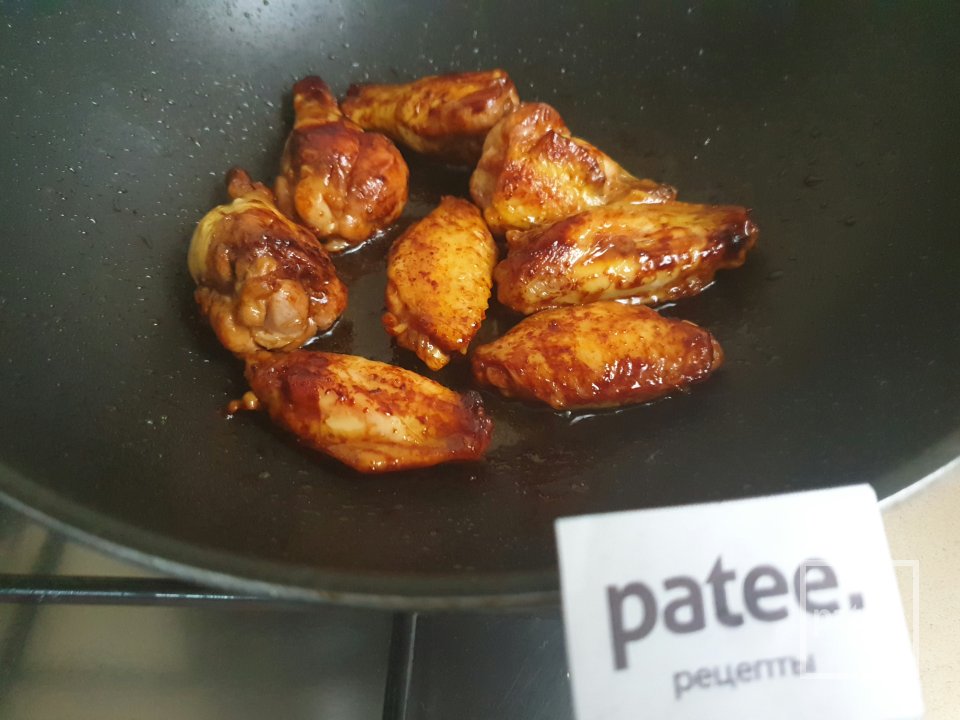 Лапша по-китайски чоу мейн с куриными крылышками - Шаг 5