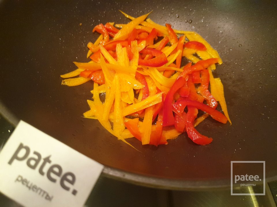 Лапша по-китайски чоу мейн с куриными крылышками - Шаг 13