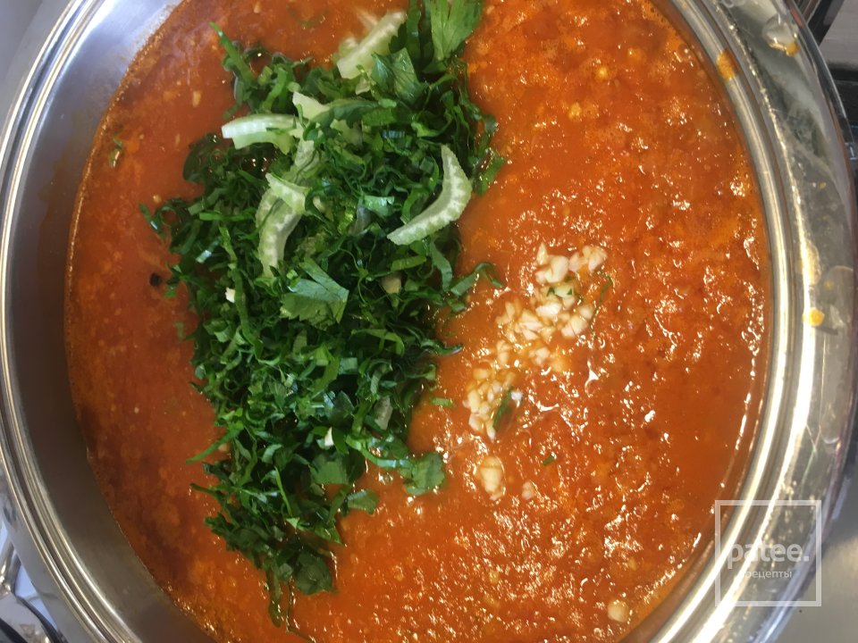 Копченый томатный 🍅 суп - Шаг 6