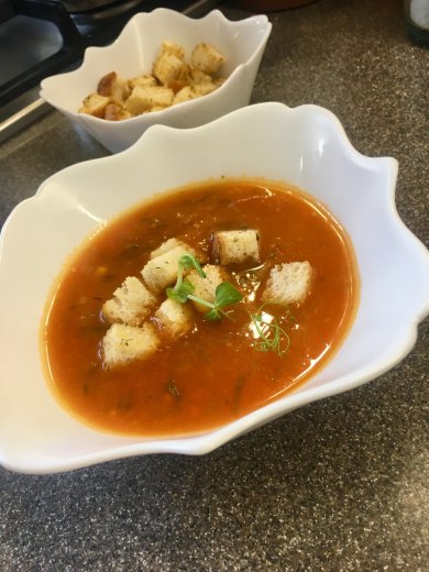 Копченый томатный 🍅 суп - Шаг 7