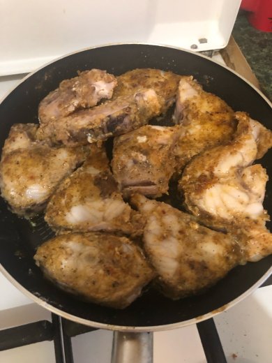 Конгрио с ароматным маслом - Шаг 4