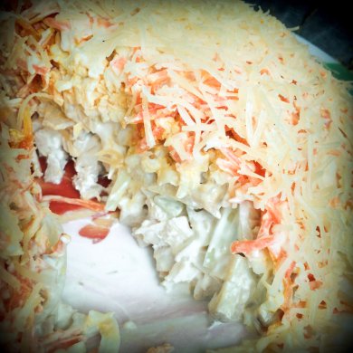 Салат «Мужские слезы»