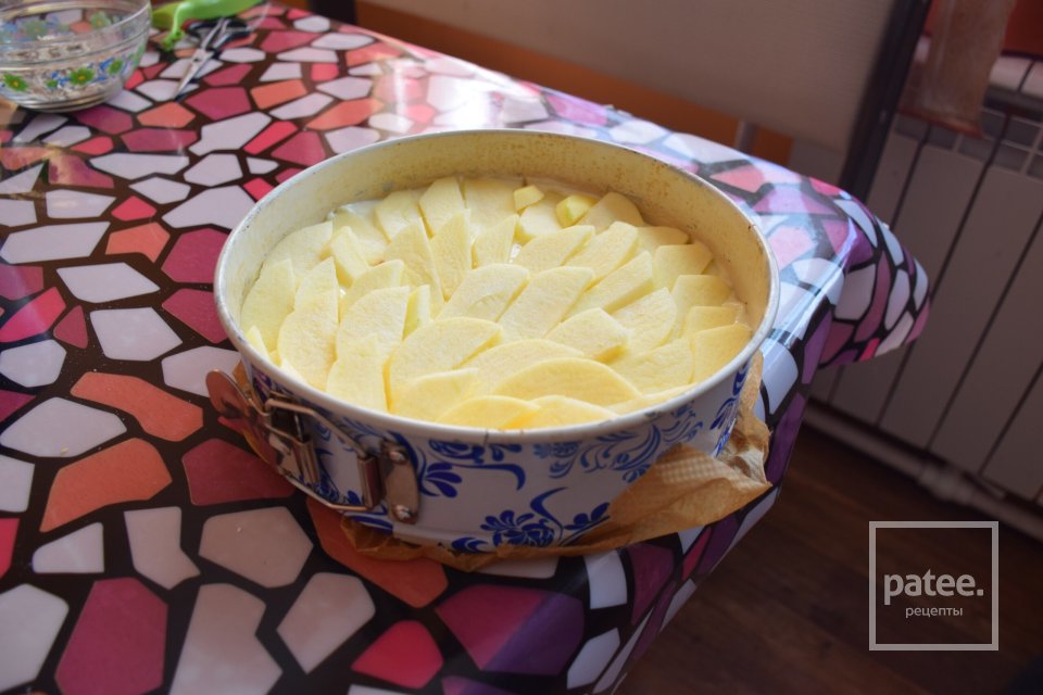 яблочный чизкейк - Шаг 2