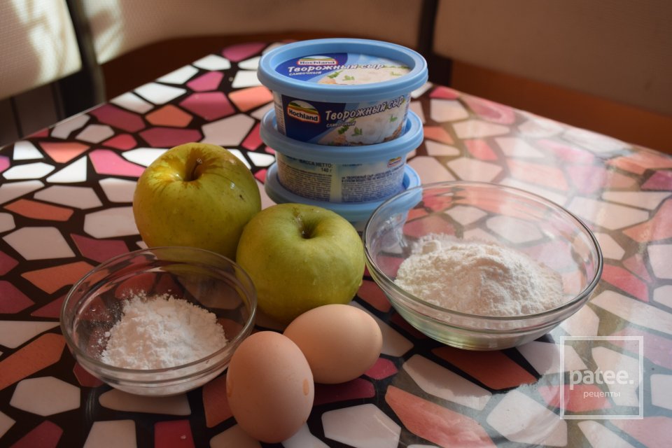 яблочный чизкейк - Шаг 4