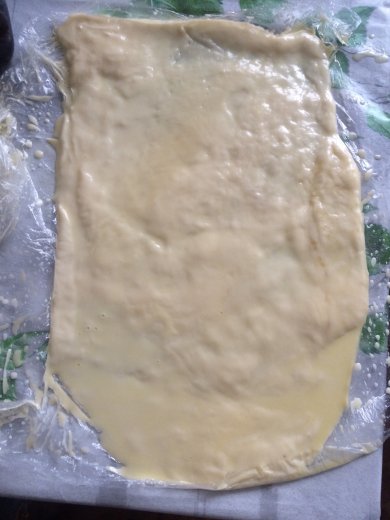 Закуска с сыром, огурцом и корейкой - Шаг 4