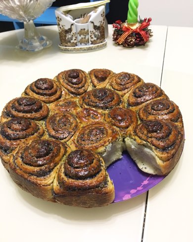 Маковый пирог «Кружевной» - Шаг 7