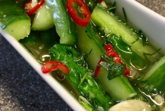 Малосольные огурцы 🥒 с мёдом