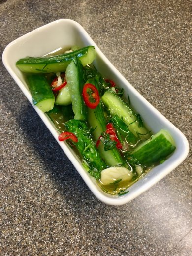Малосольные огурцы 🥒 с мёдом - Шаг 5