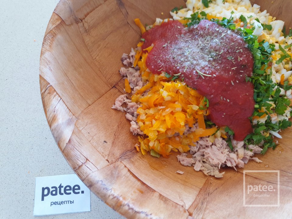 Испанские тапас - пирожки с начинкой - Шаг 7