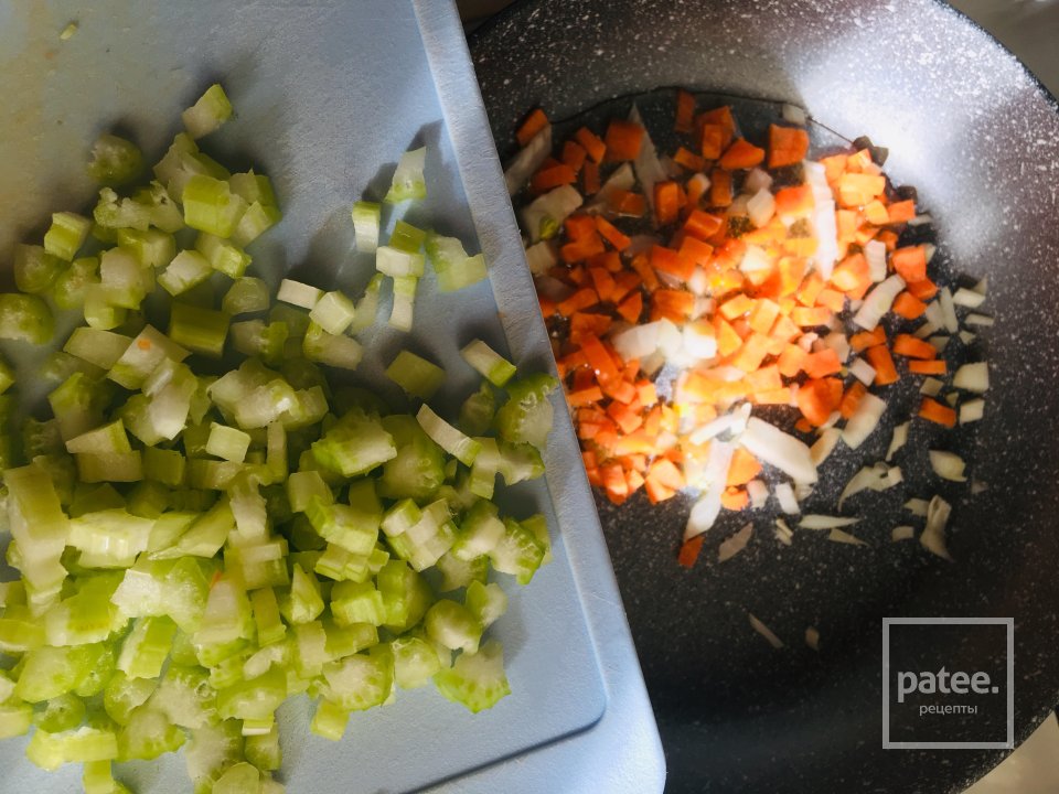 ЧЕЧЕВИЧНЫЙ СУП С ОВОЩАМИ - Шаг 1