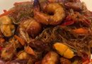 Стеклянная лапша с морепродуктами