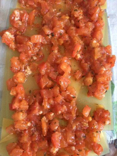 Лазанья с ветчиной и томатами - Шаг 9