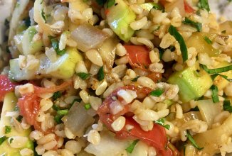 Булгур с овощами-гриль 🍅