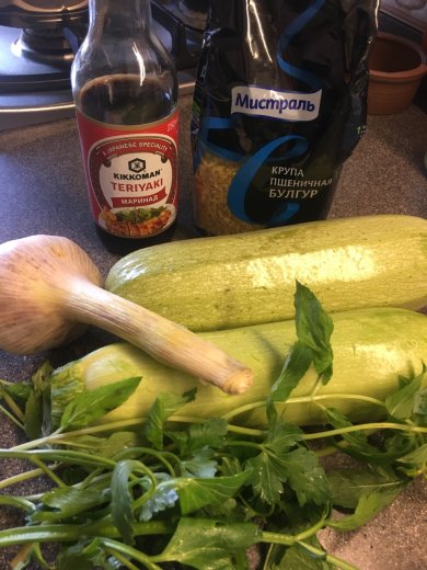 Булгур с овощами-гриль 🍅 - Шаг 1