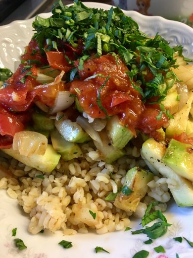 Булгур с овощами-гриль 🍅 - Шаг 8