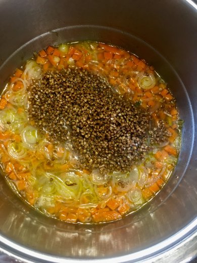 Постный овощной суп с гречкой - Шаг 5