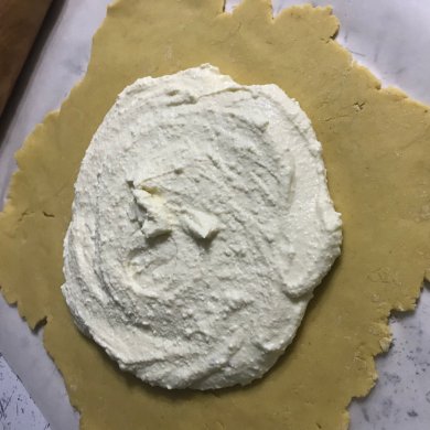 Галета с творогом и повидлом - Шаг 8