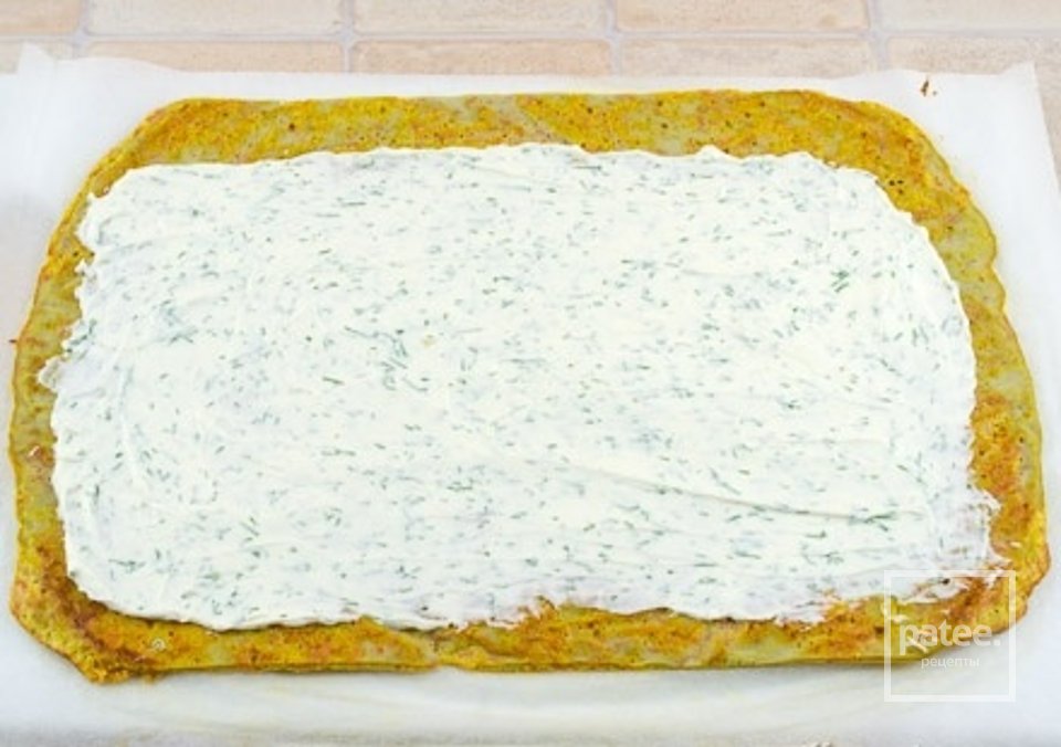 Морковный рулет со сливочным сыром - Шаг 10