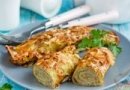 Картофельные рулетики с куриным фаршем
