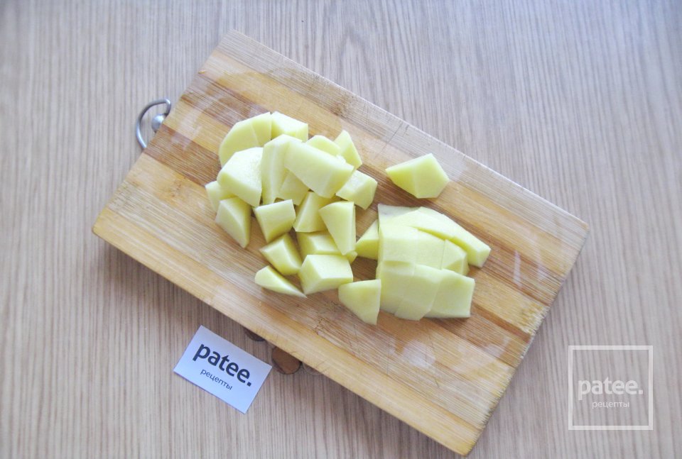 Суп с белой и зеленой фасолью - Шаг 6