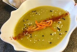 Гороховый супчик с копченой паприкой