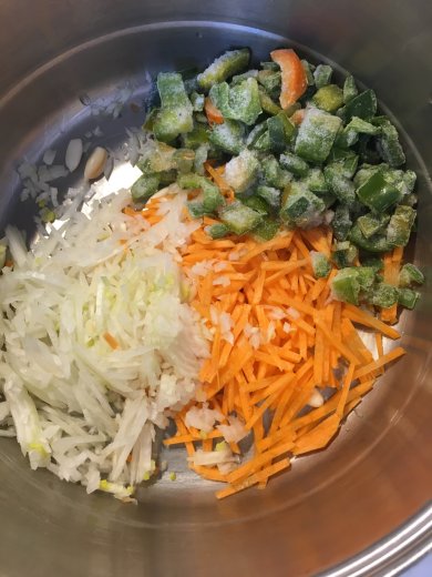 Гороховый супчик с копченой паприкой - Шаг 3