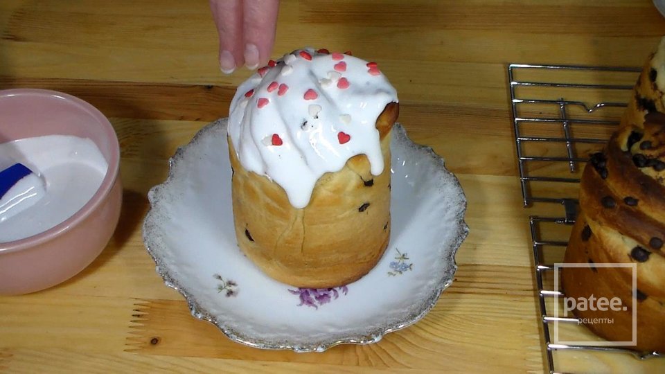 Пасхальный кулич с шоколадом - Шаг 14