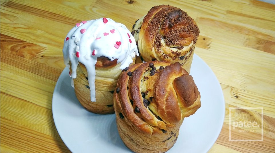 Пасхальный кулич с шоколадом - Шаг 15