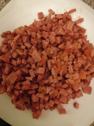 Рулет "что было в холодильнике" - Шаг 6