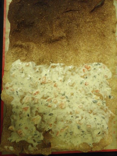 Рулет "что было в холодильнике" - Шаг 7