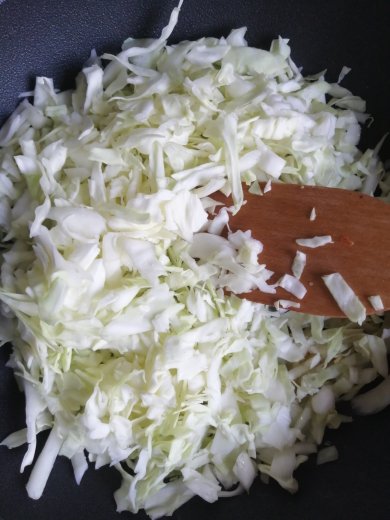 Оладья из капусты. - Шаг 2