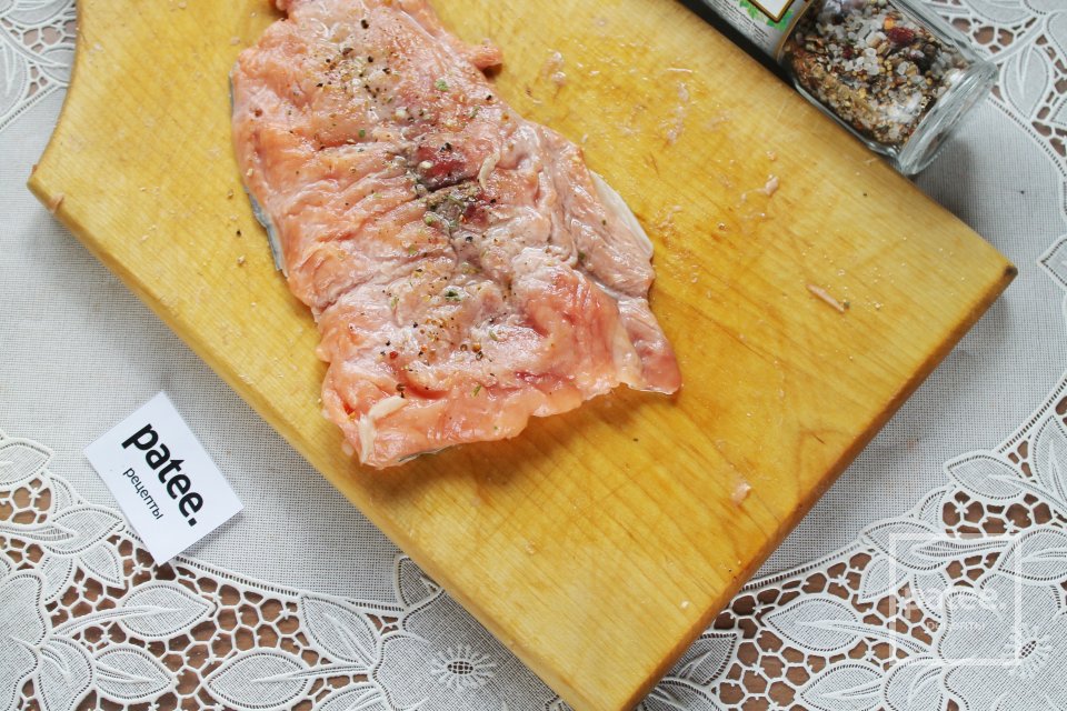 Горбуша в пергаменте в духовке - Шаг 2