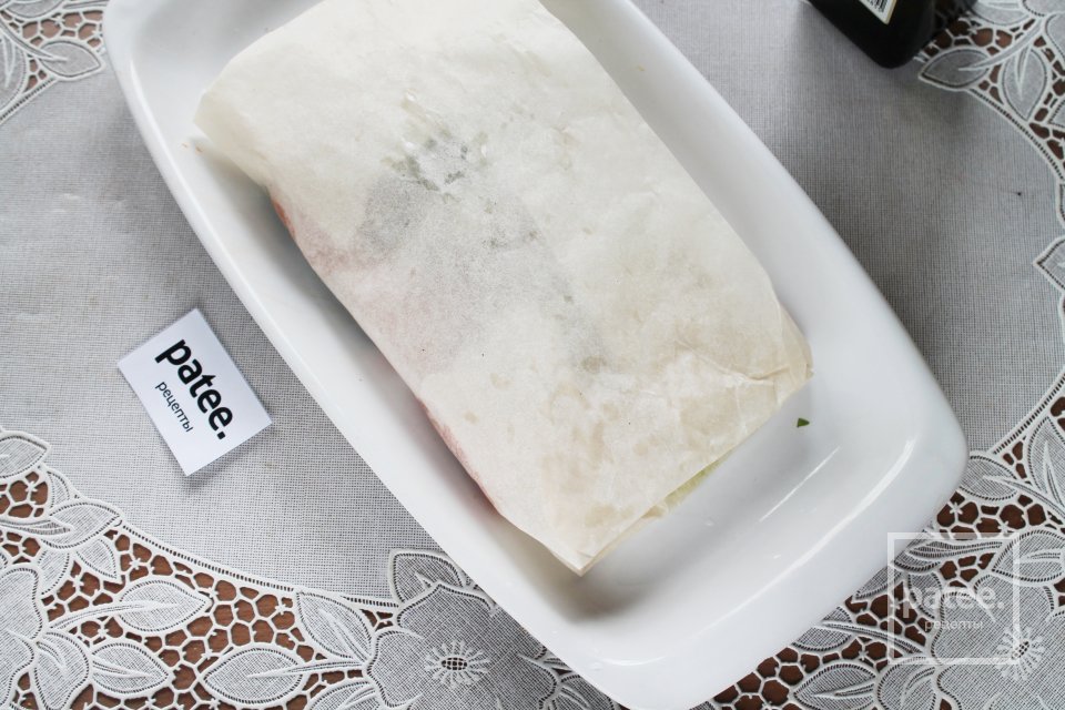 Горбуша в пергаменте в духовке - Шаг 11